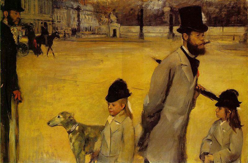 Edgar Degas Place de la Concorde